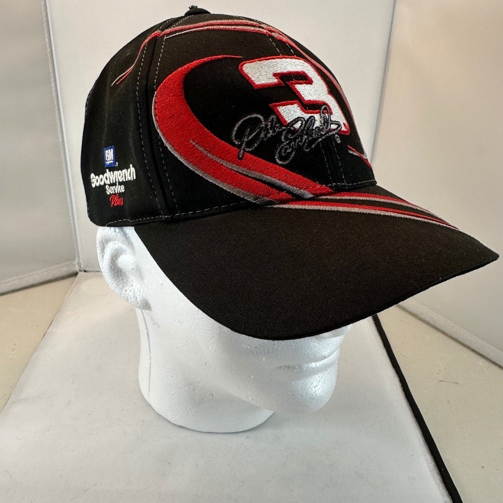 Chase Hat Cap Dale Earnhardt The Intimidator NASCAR Racing Cap #3 Goodwrench GM